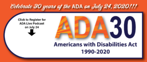 ADA 30th anniversary